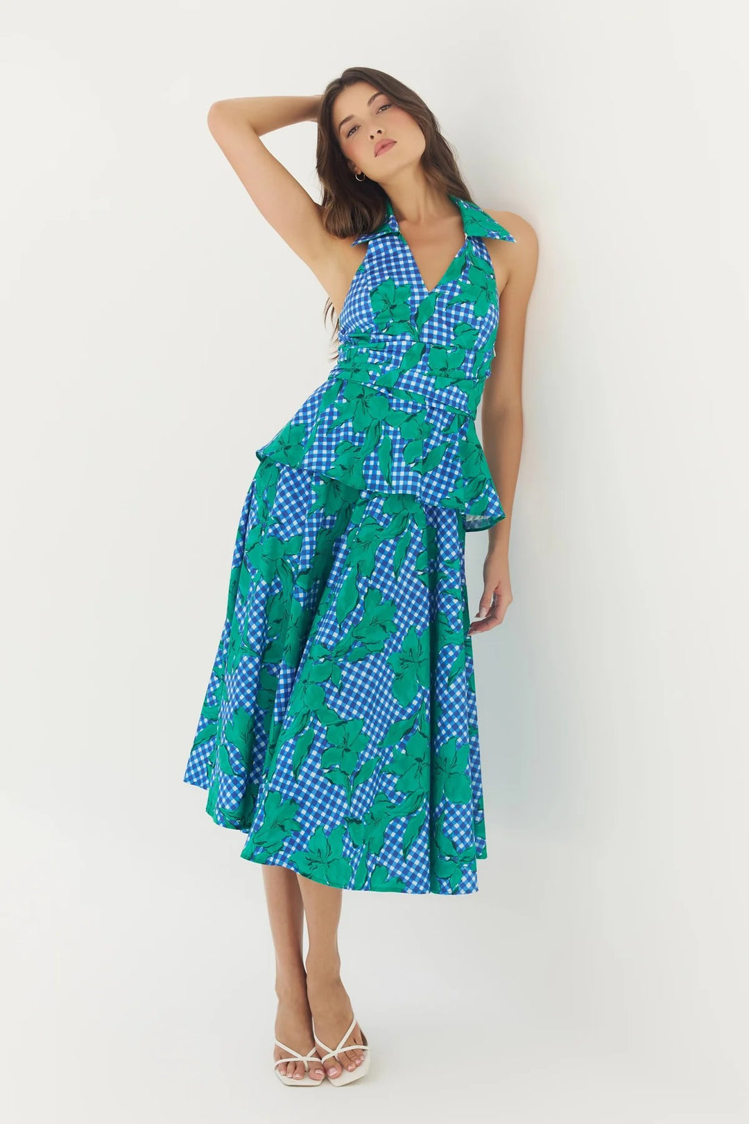 Gingham Multi Colbie Top