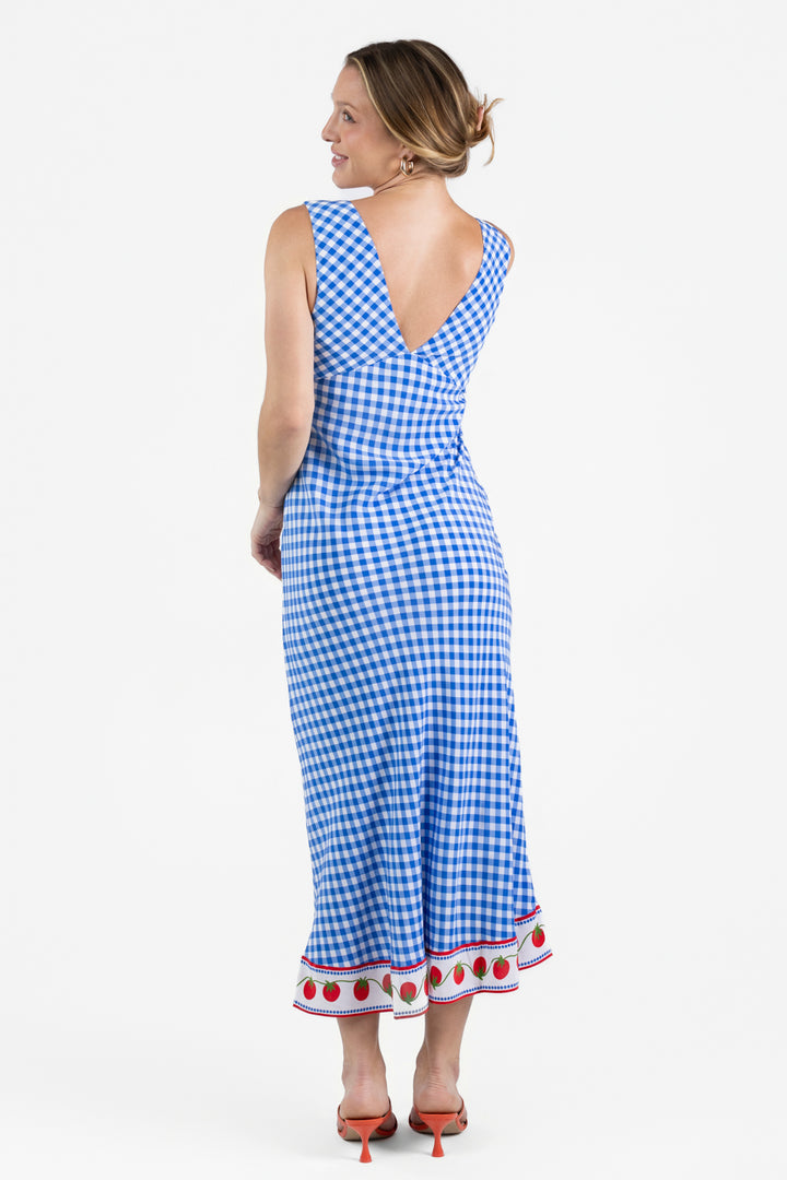 Gingham Tomatoes Serafina Dress