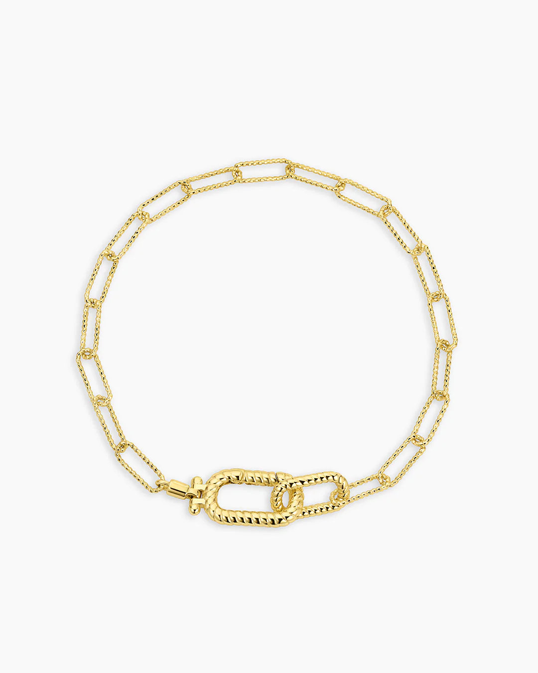 Gold Crew Link Bracelet