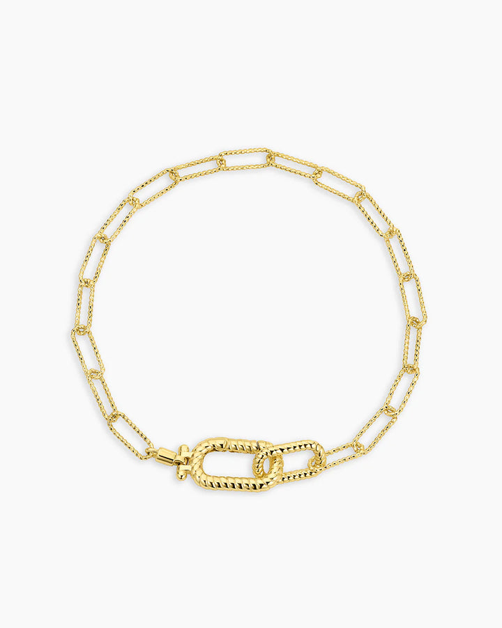 Gold Crew Link Bracelet