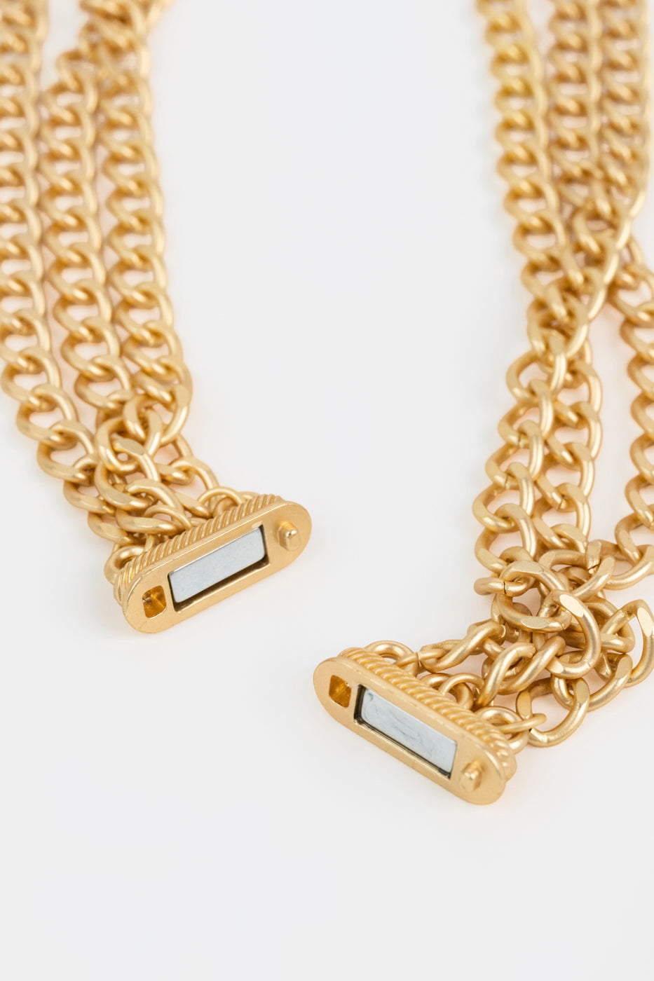 Gold Curb It Necklace