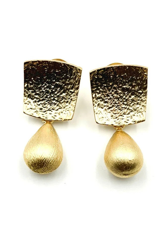 Gold Luna Earrings