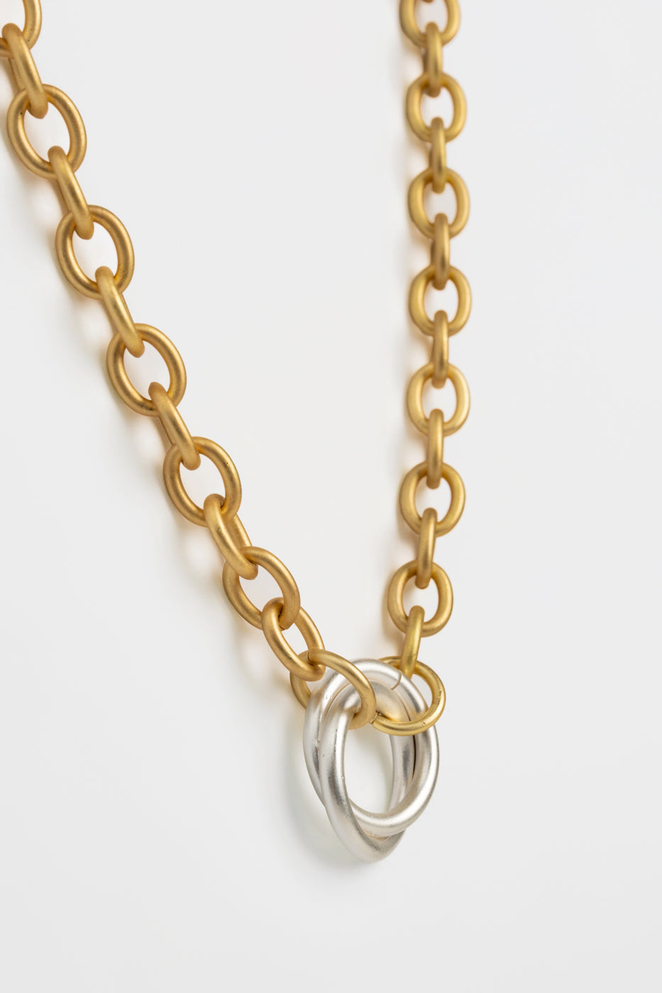 Gold Silver Bleeker Necklace