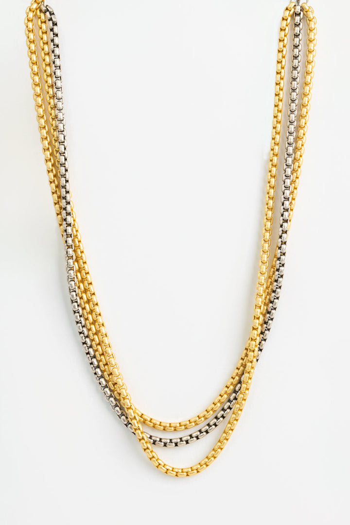 Gold Silver Tyler Necklace