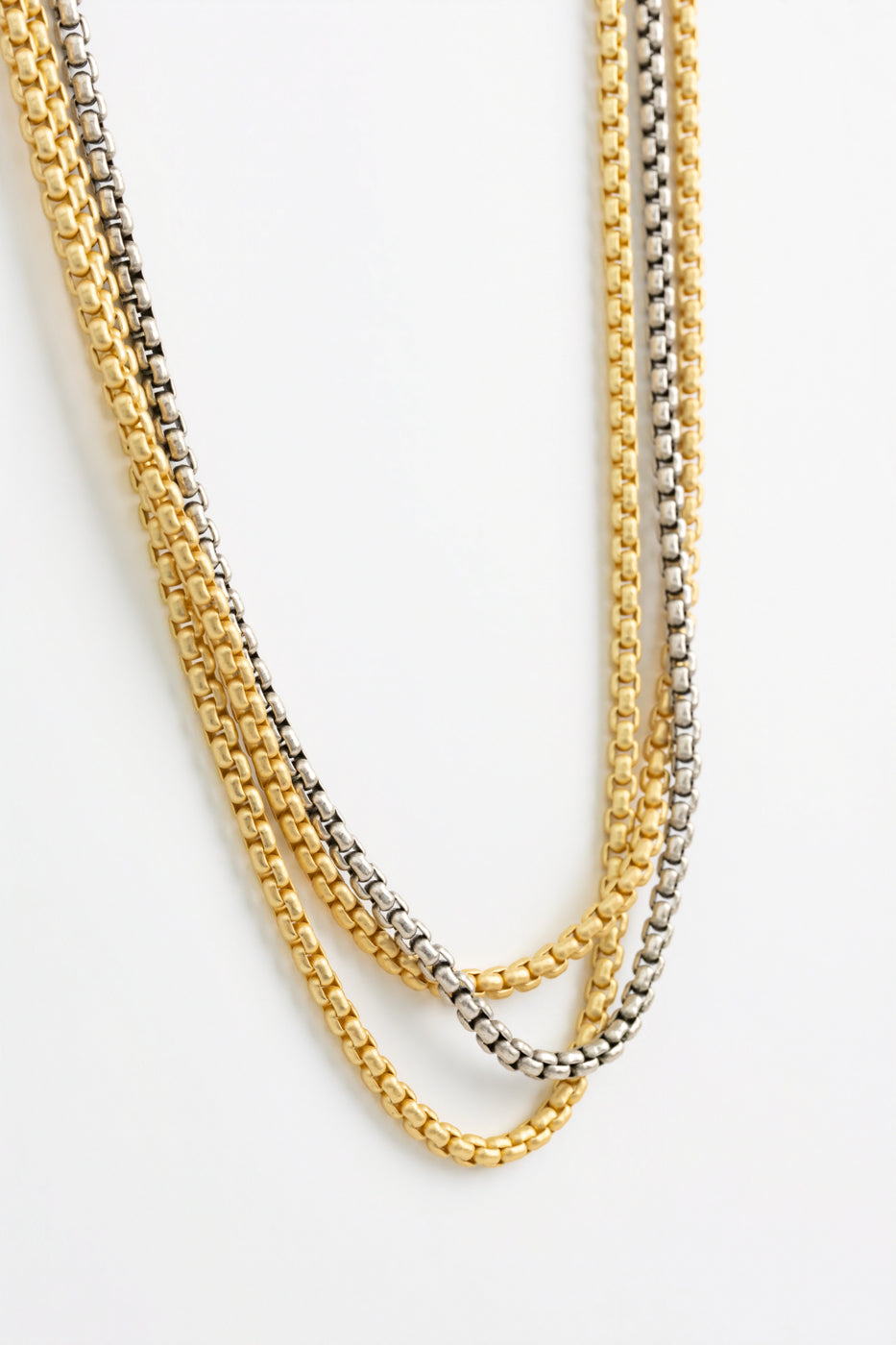 Gold Silver Tyler Necklace