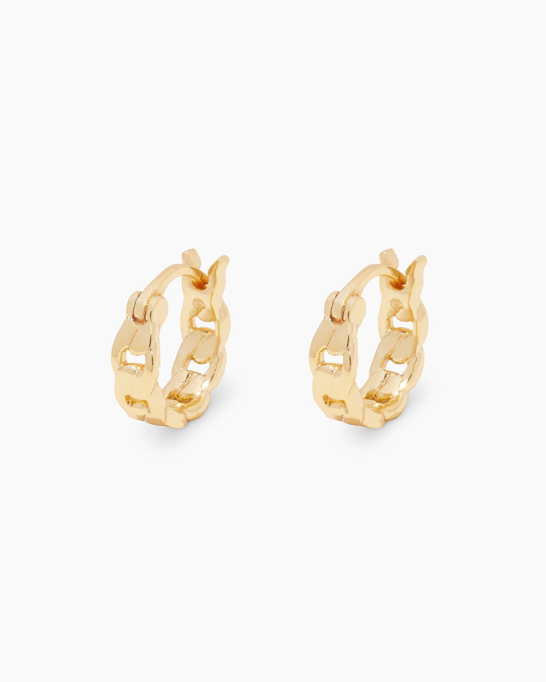 Gold Wilder Huggies Hoop Earrings