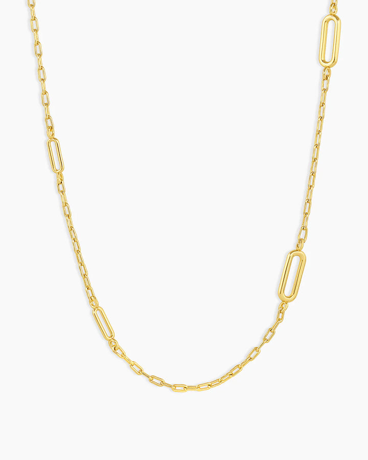 Gold Zoey Link Necklace