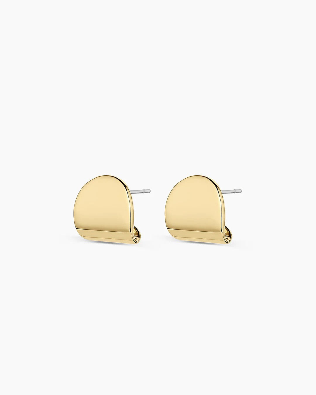 Gold Charlie Wrap Studs