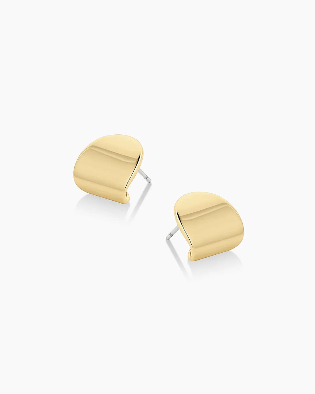 Gold Charlie Wrap Studs
