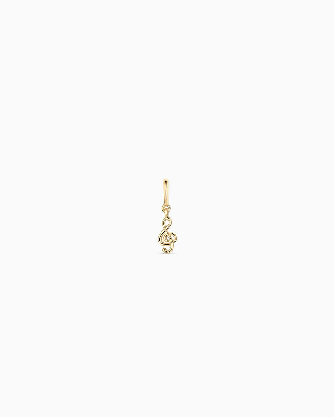 Gold Clef Parker Charm