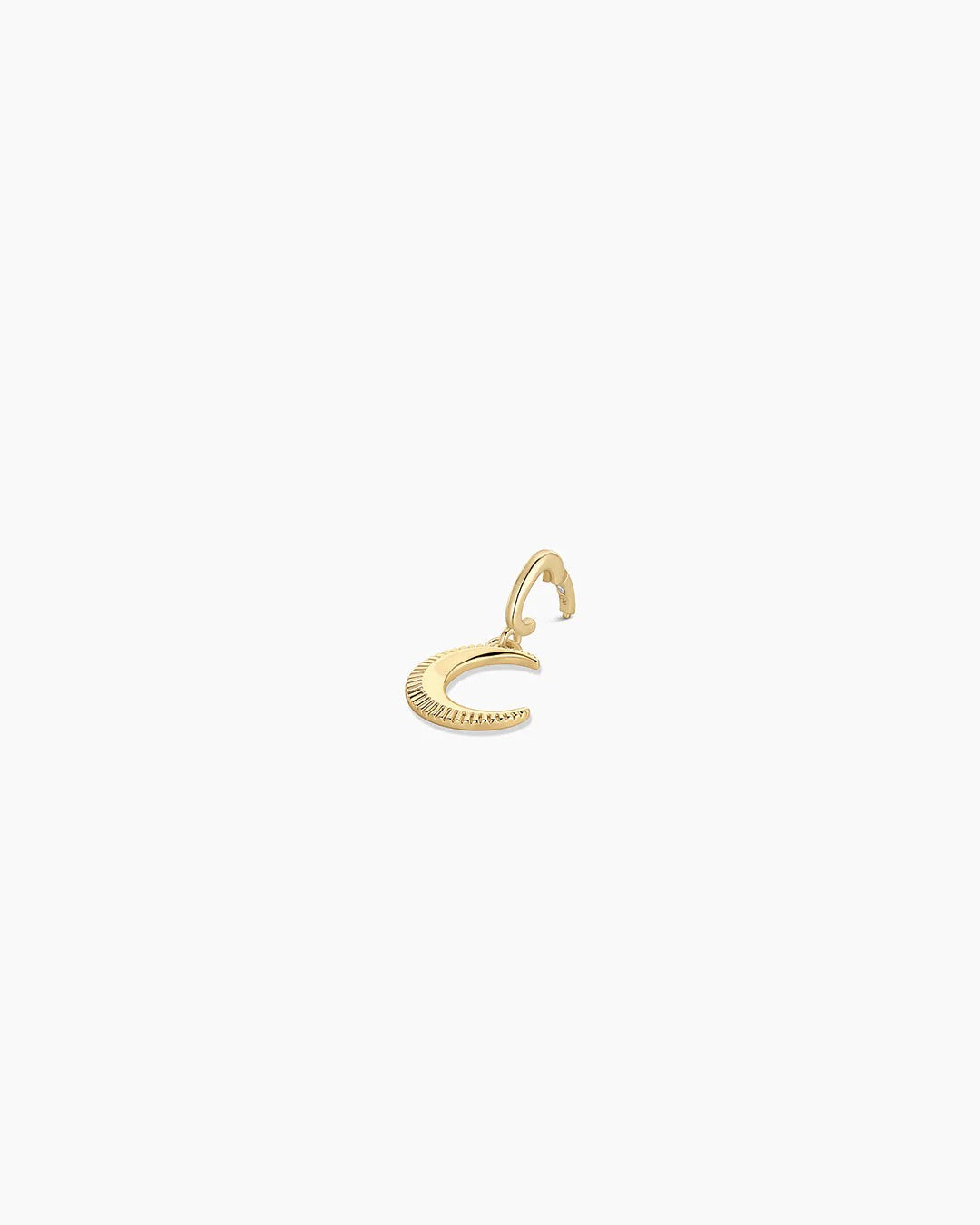 Gold Crescent Parker Charm