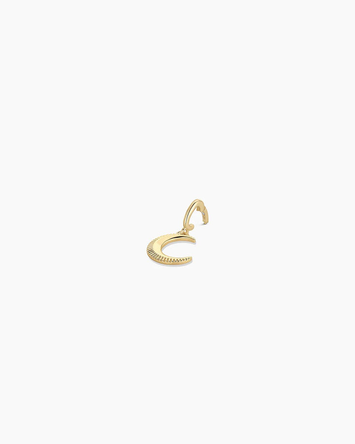 Gold Crescent Parker Charm