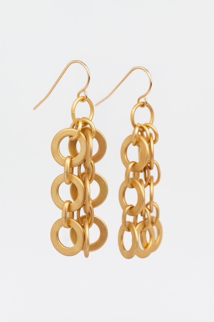 Gold Elva Earrings