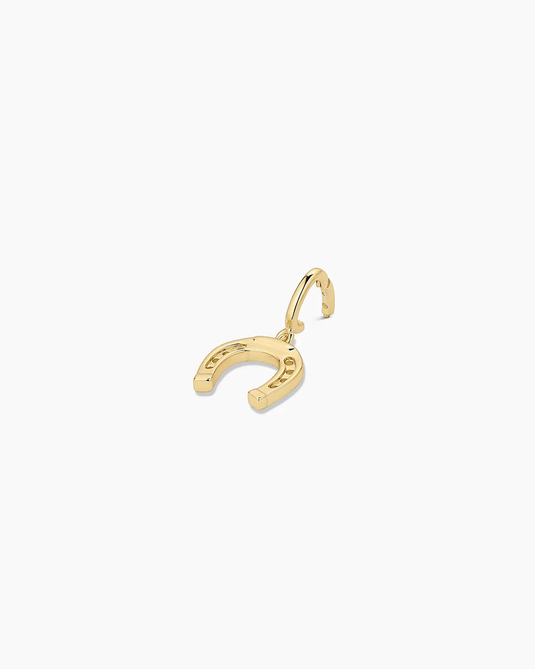 Gold Horseshoe Parker Charm