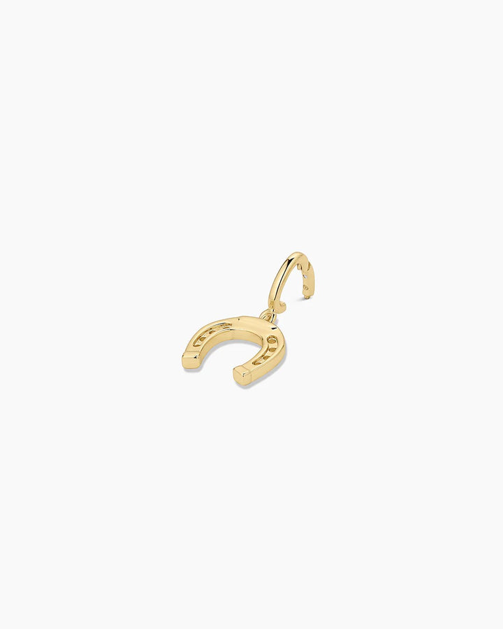 Gold Horseshoe Parker Charm