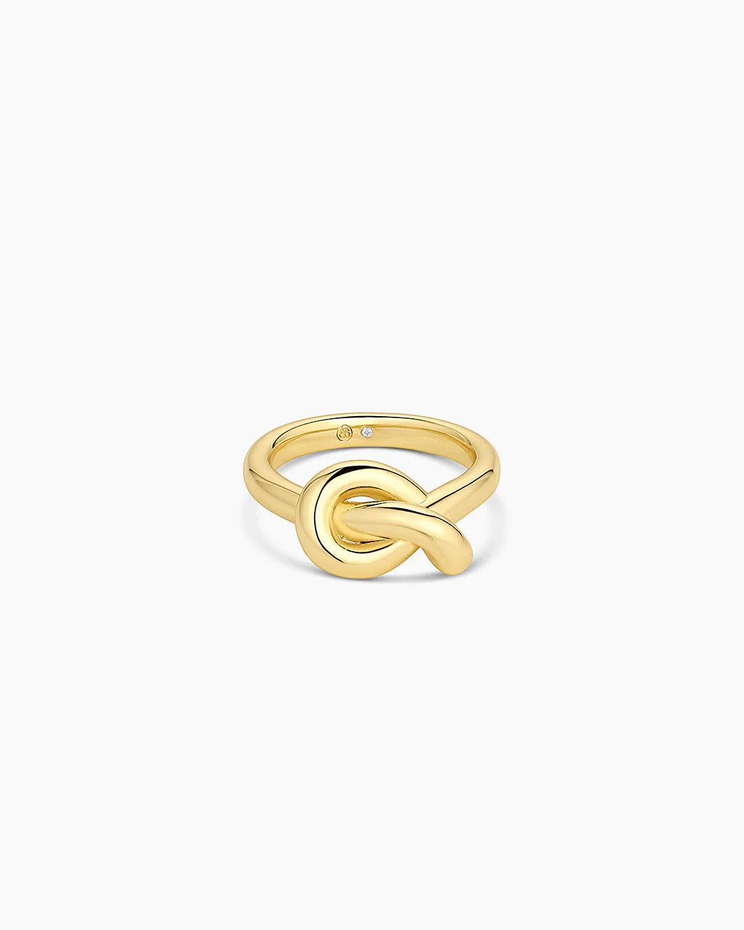 Gold Infinity Knot Ring
