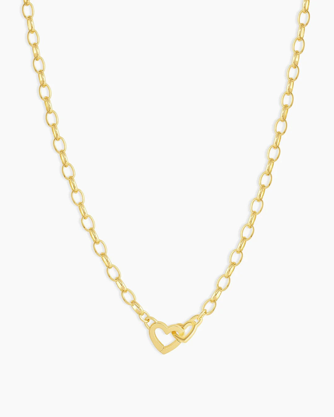 Gold Parker Heart Necklace