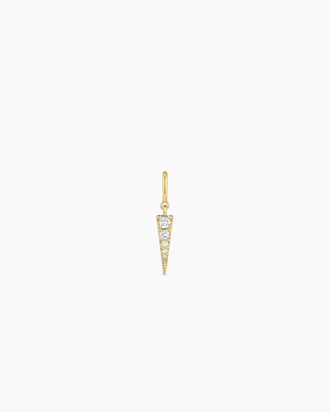 Gold Shimmer Dagger Parker Charm