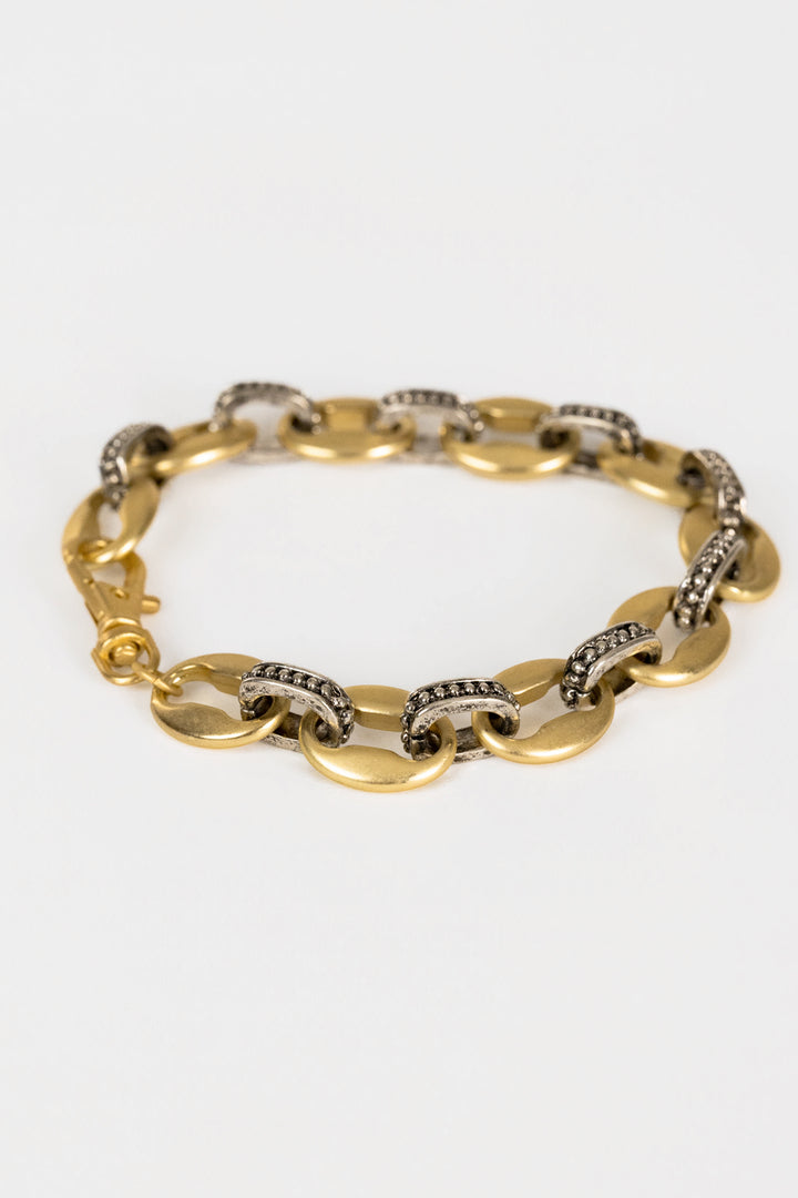 Gold Silver Fierce Bracelet