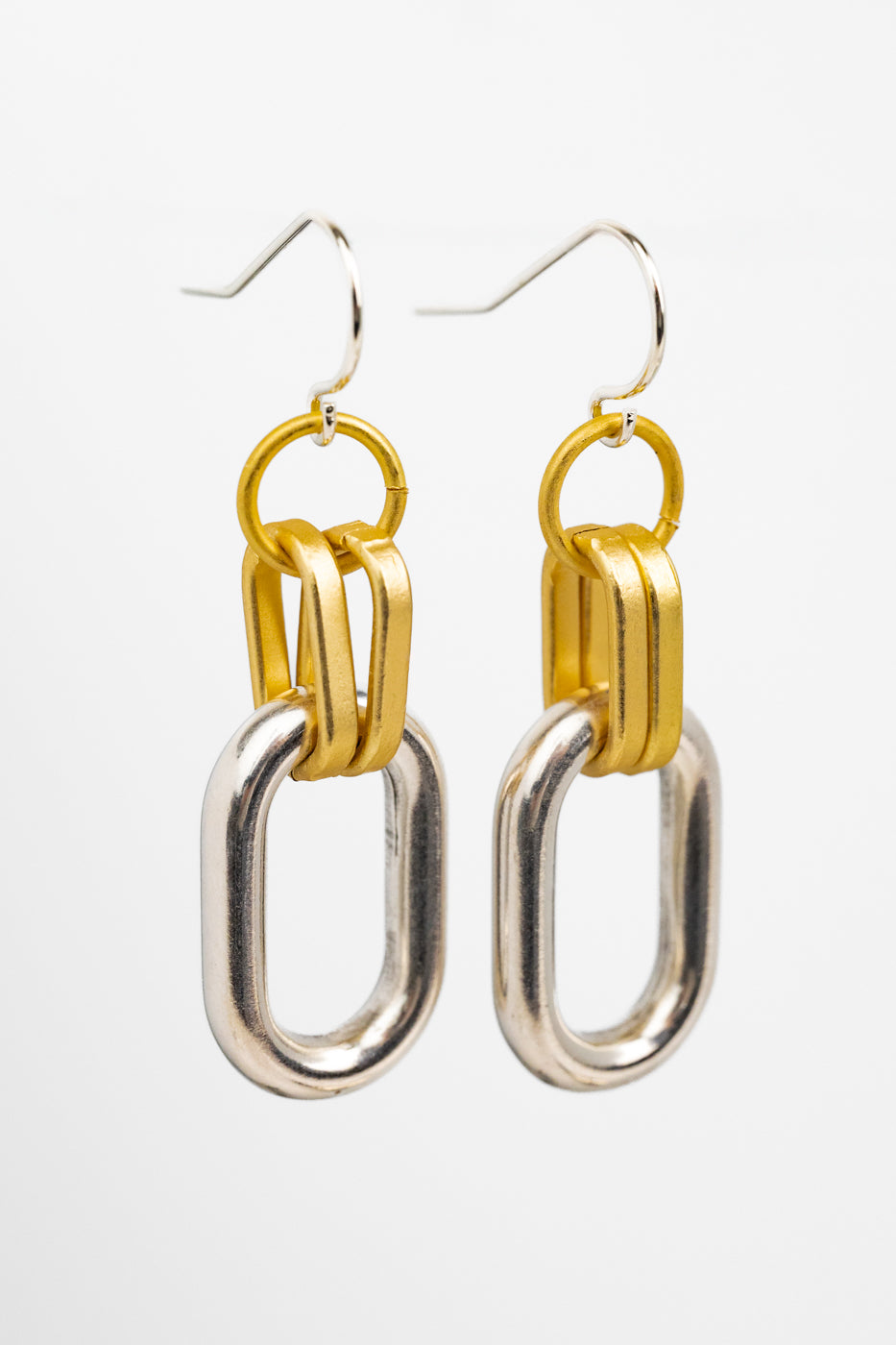 Gold Silver Hampton Earrings