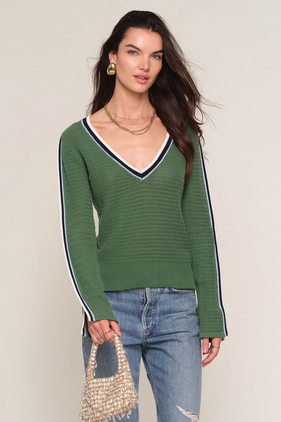 Grass Green Kasi Sweater