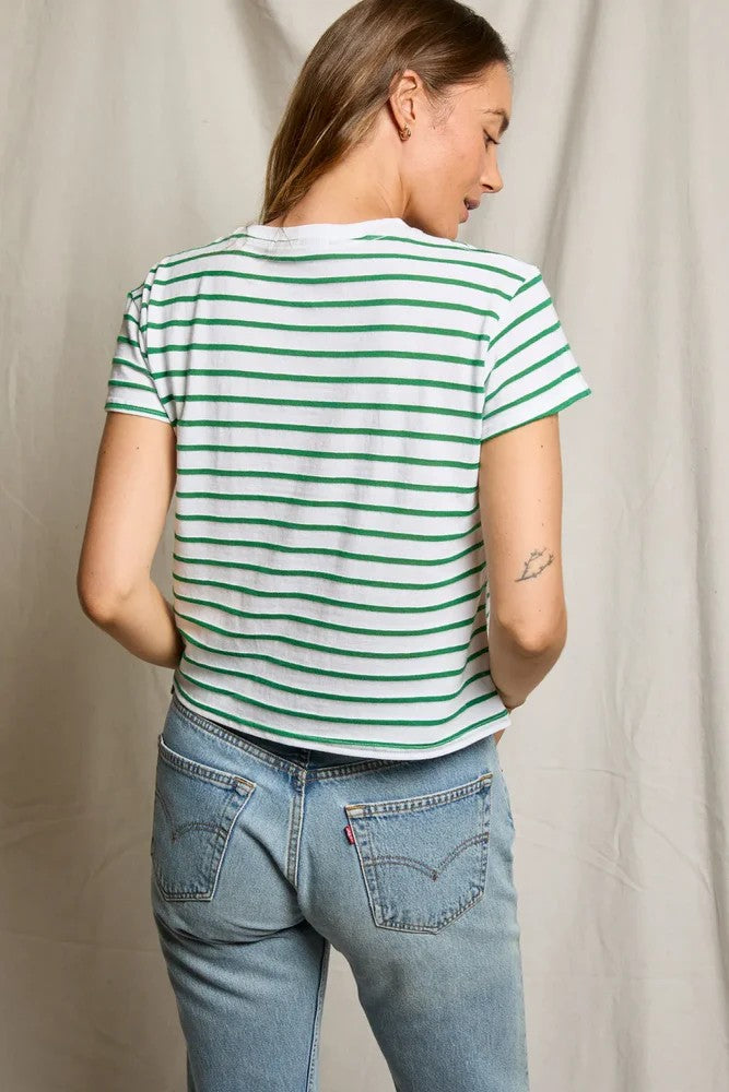 Grass Stripe Everett Tee