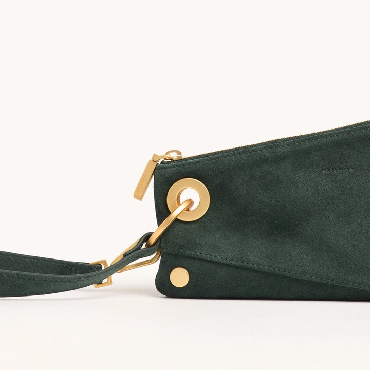 Green Room Suede Nash Pochette