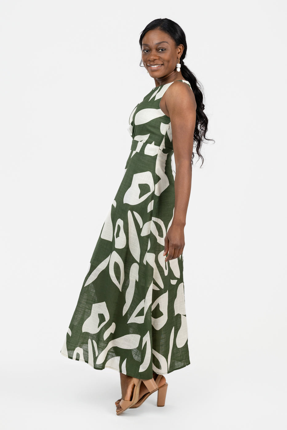 Green Rosa Maxi Dress