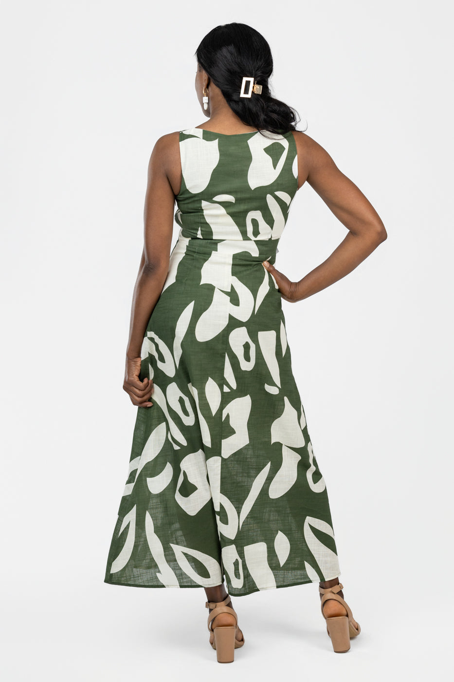 Green Rosa Maxi Dress
