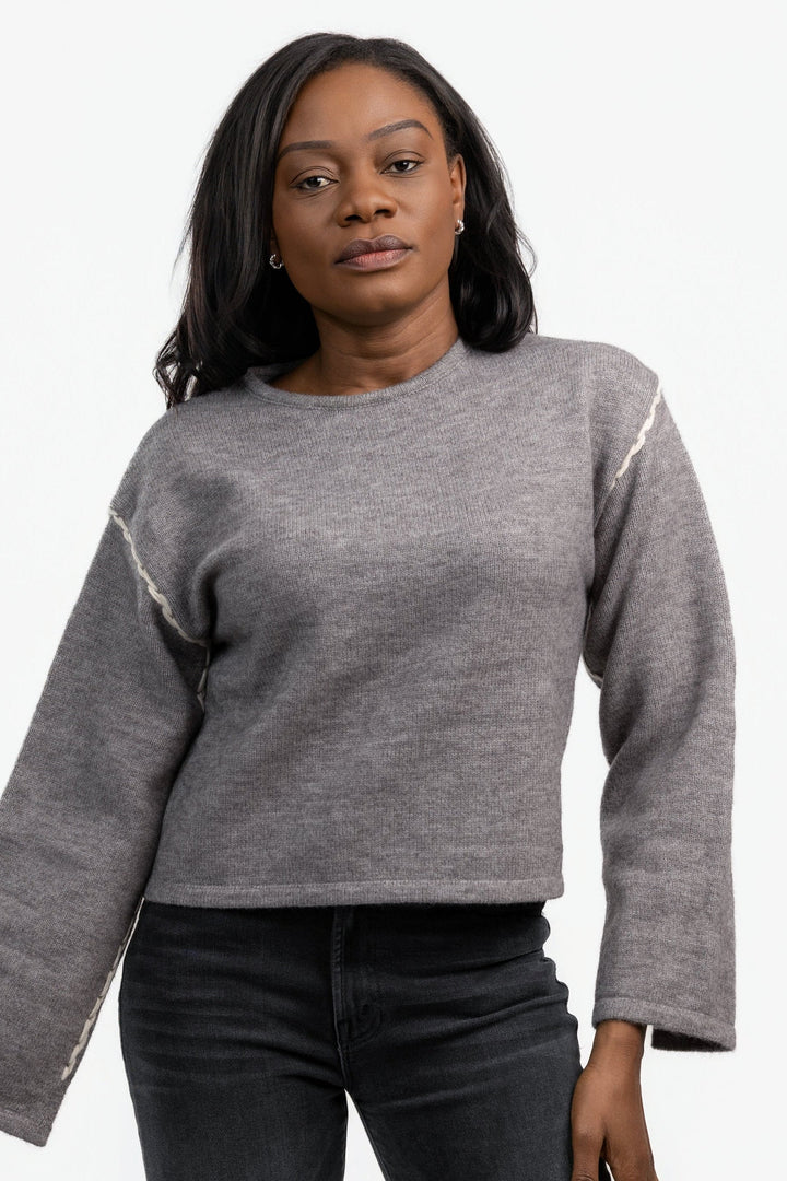 Grey Grenola Sweater