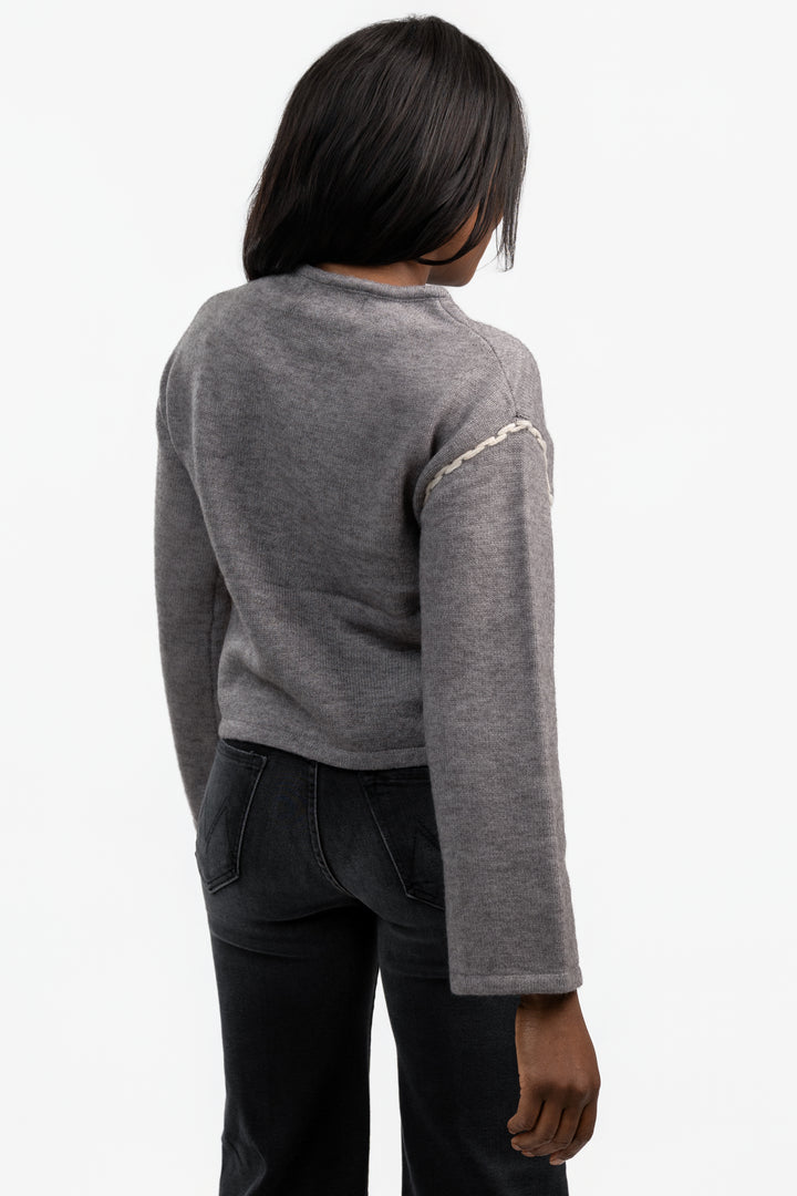 Grey Grenola Sweater
