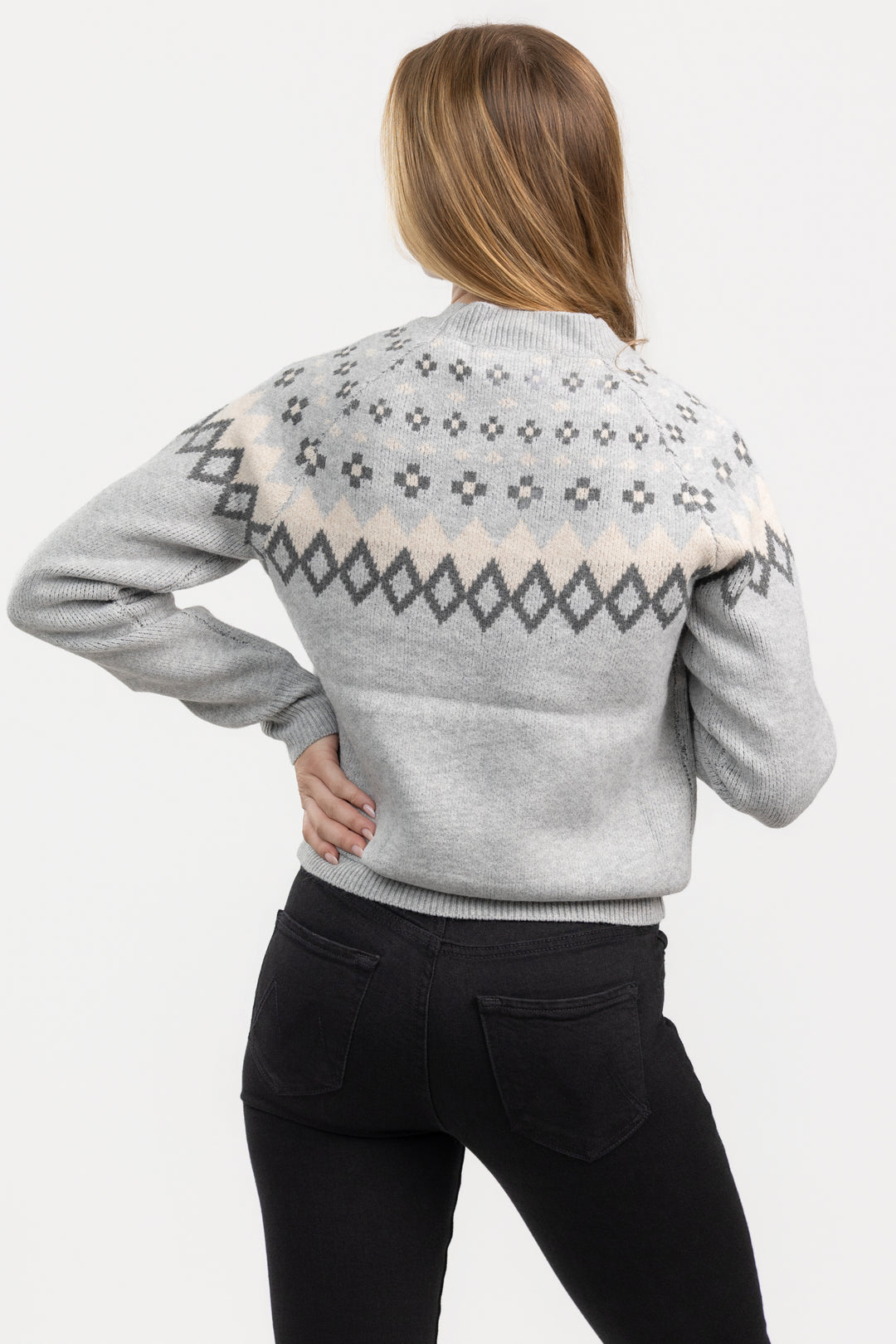 Grey Haverford Sweater