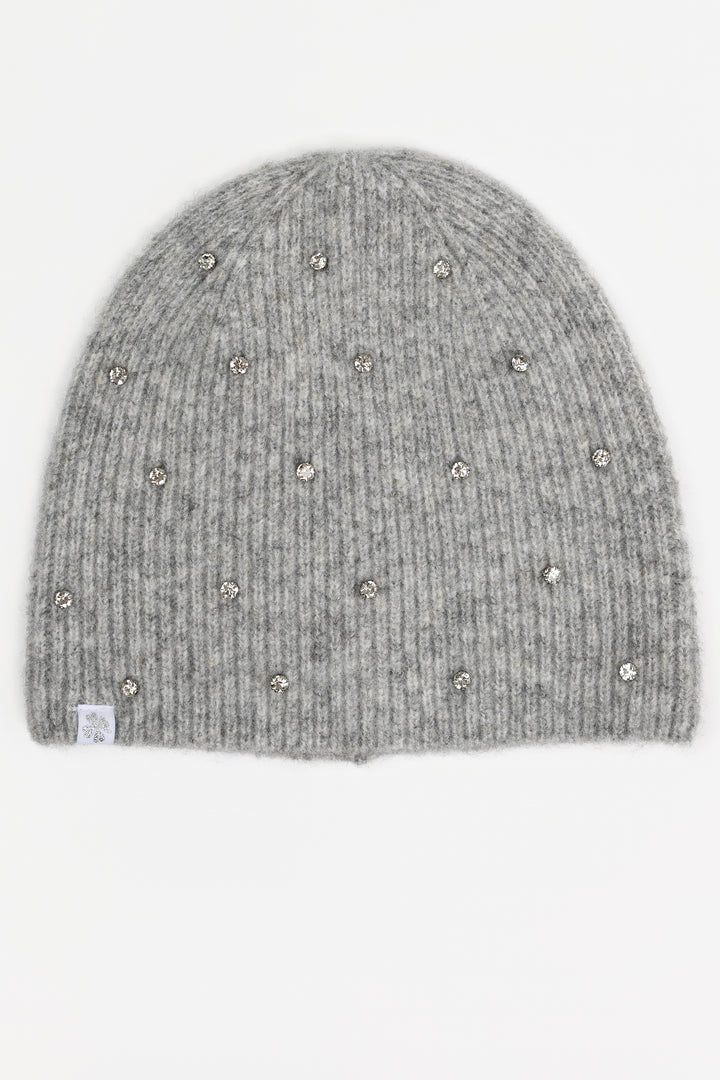 Grey Knitted Hat