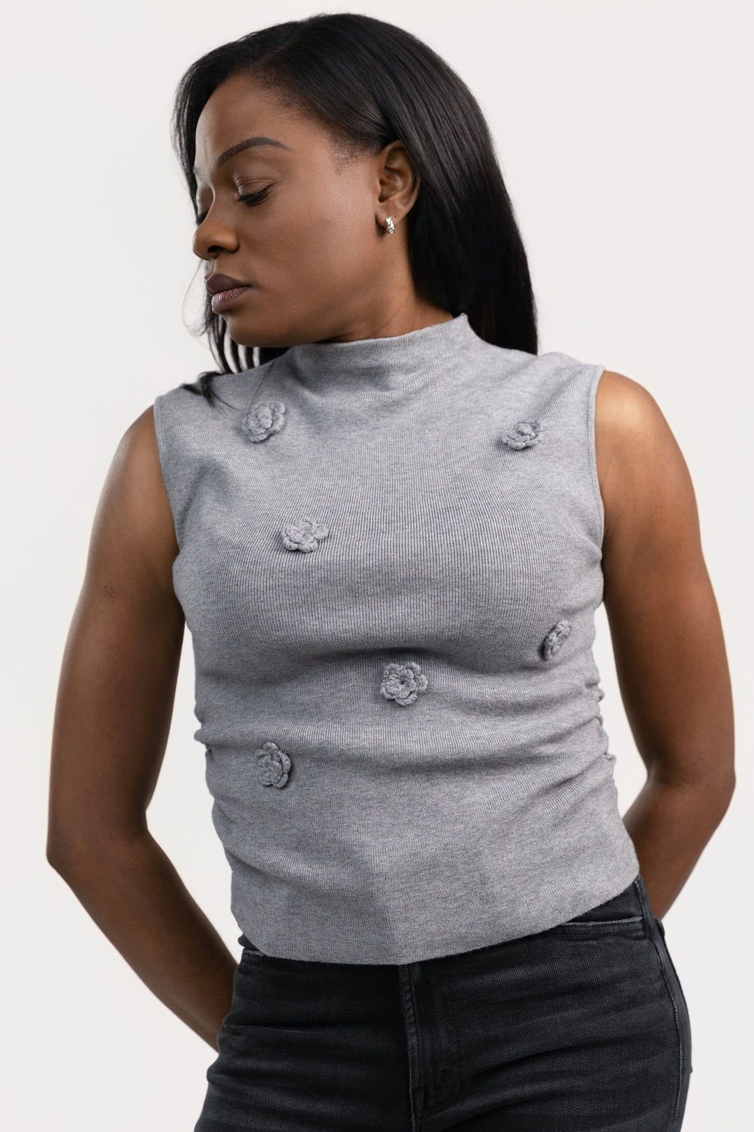 Grey Rosslie Sweater