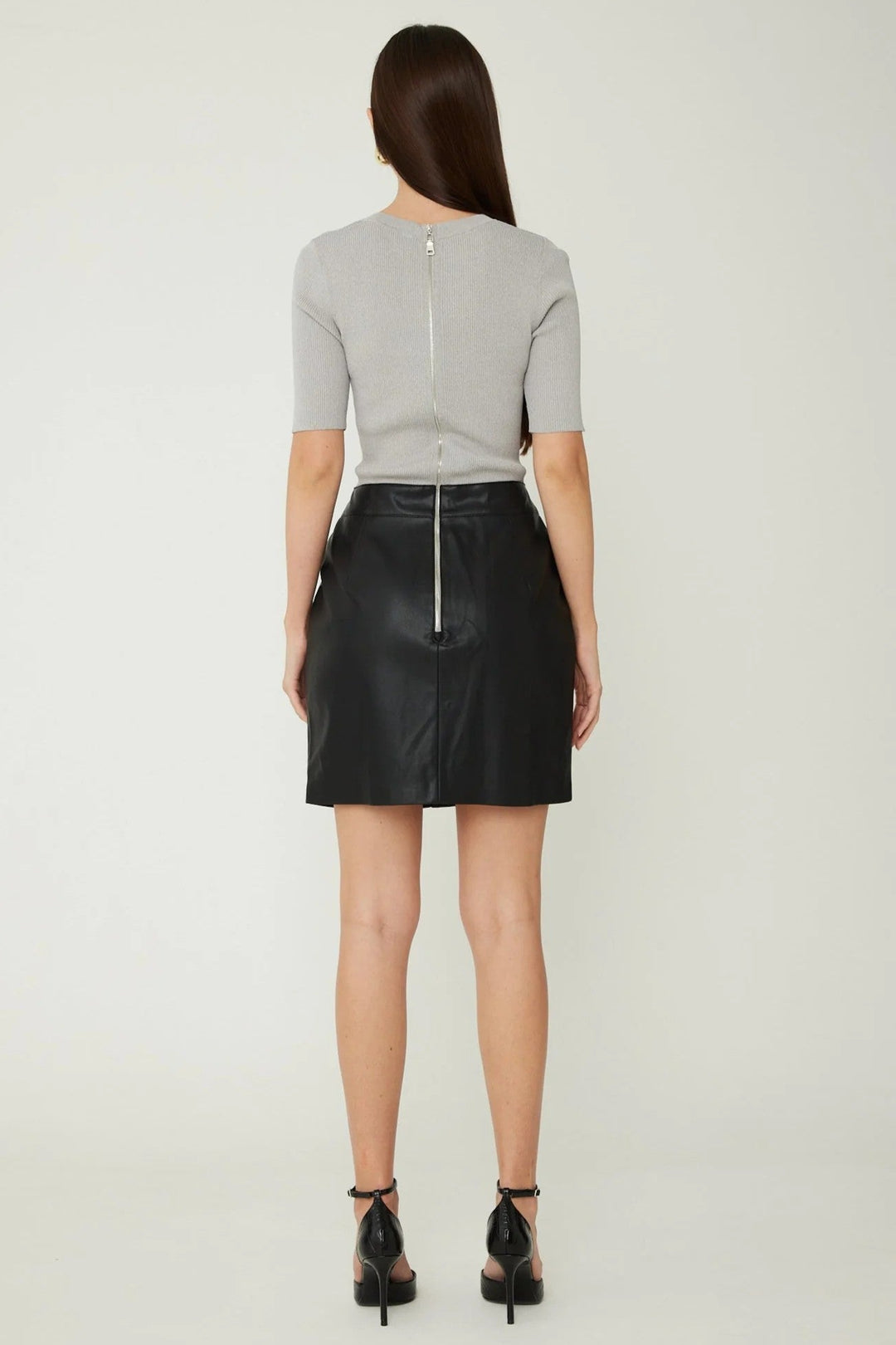 Grey Black Dasha Dress