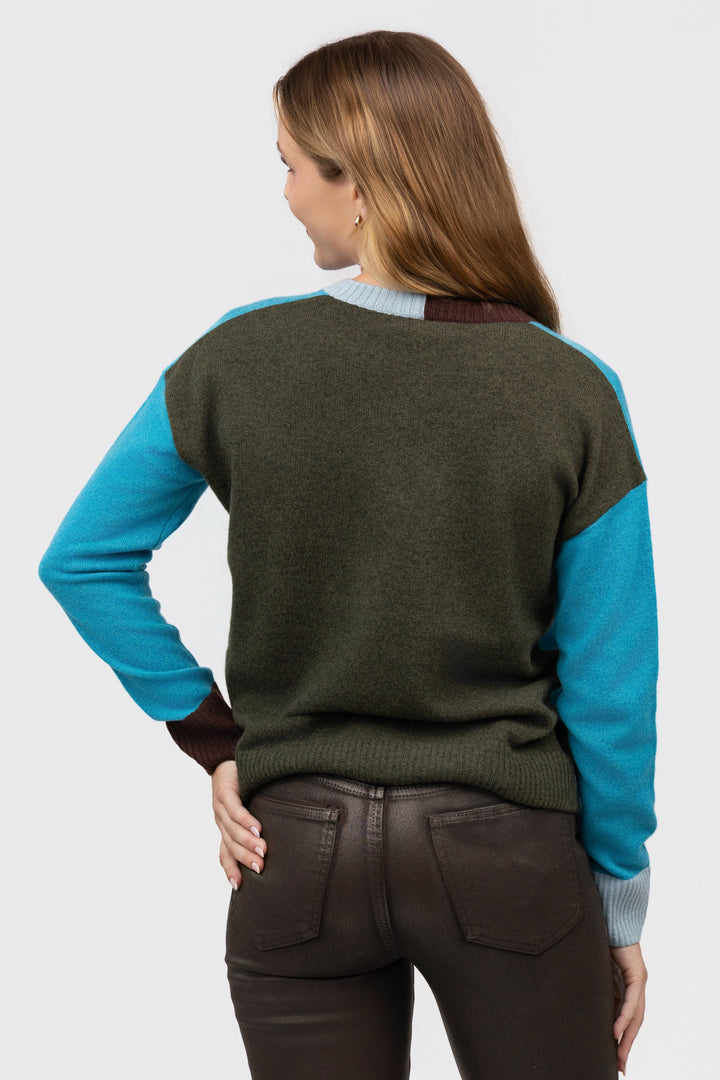 Grotto Eden Color Wheel Sweater