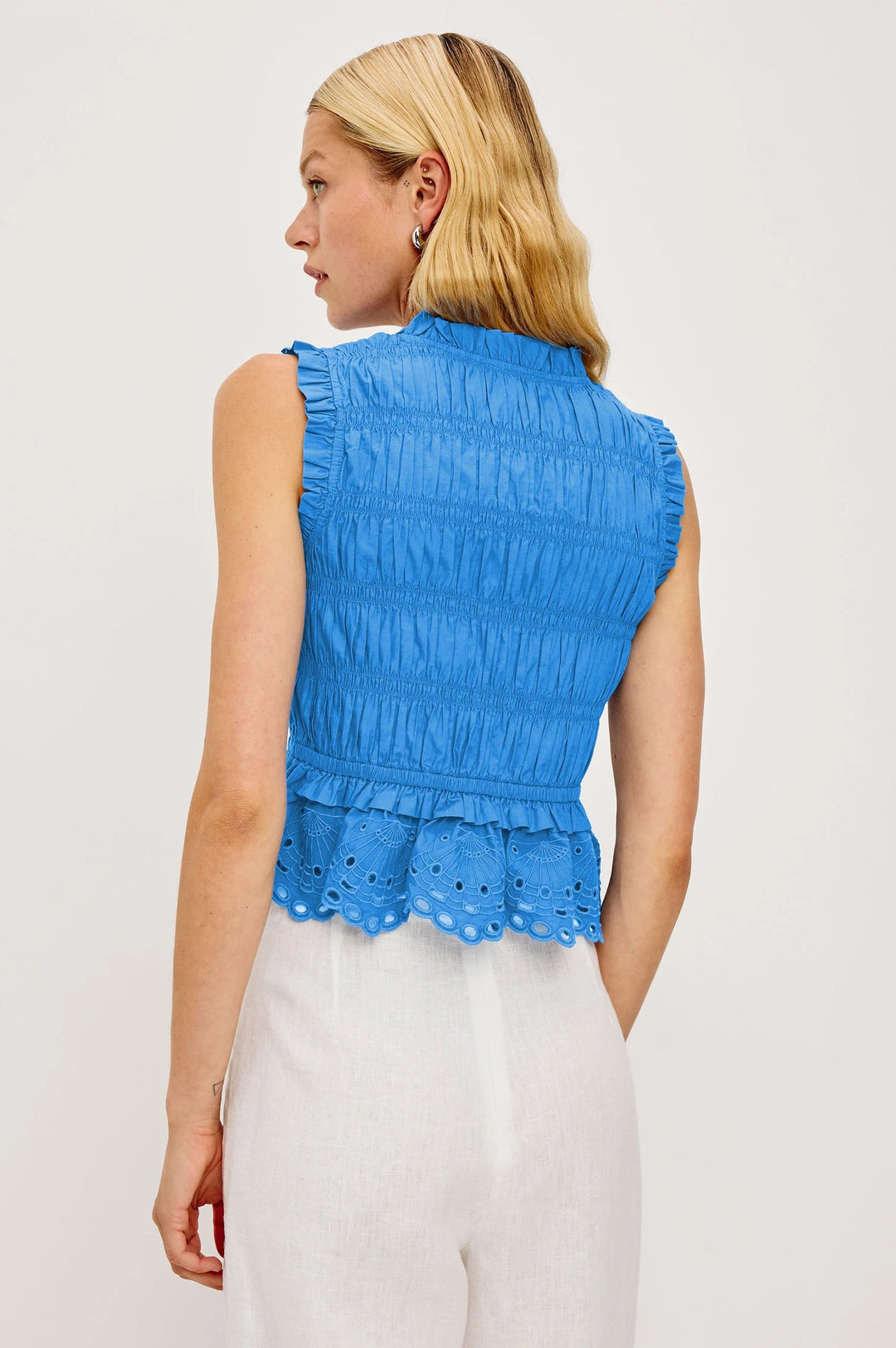 Harbor Blue Martine Top