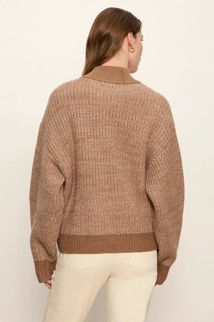 Heather Cocoa Sweater Jacket