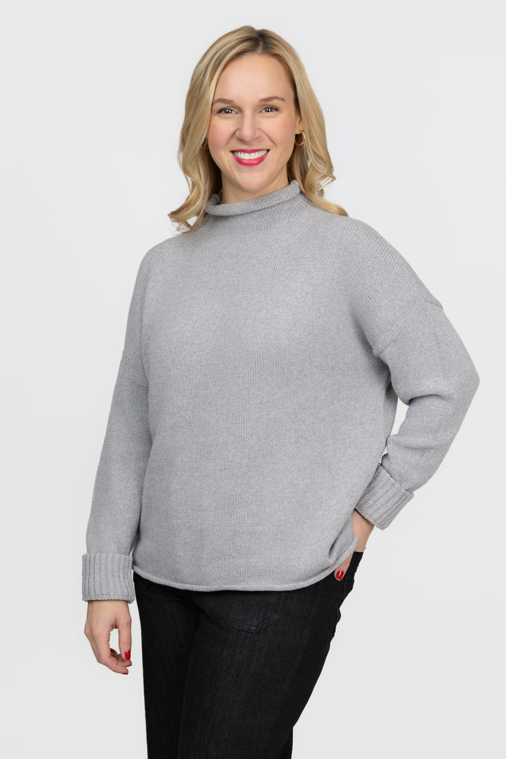 Heather Grey Nova Sweater