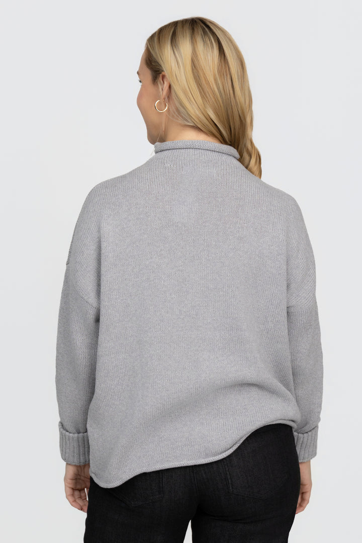 Heather Grey Nova Sweater