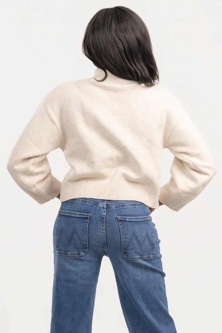 Heather Pearl One PKT Sweater