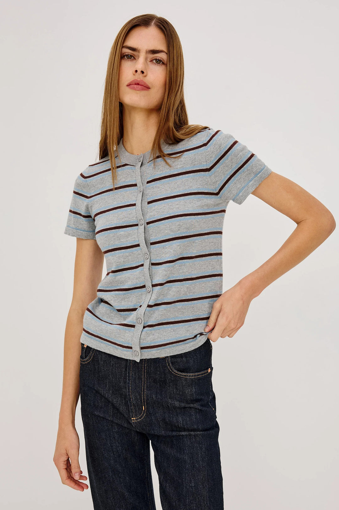 Heather Sky Kylie Sweater Top