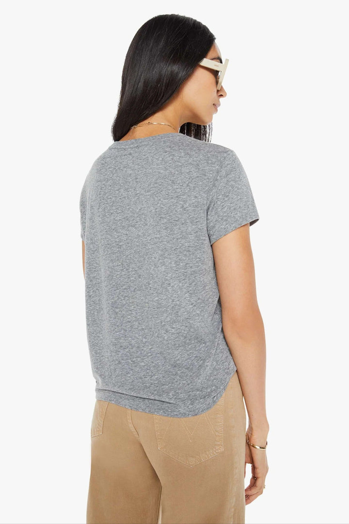 Heather Grey And Color Letters The Boxy Goodie Goodie Better Luck Next Time Tee