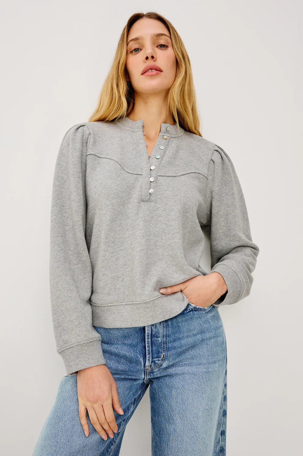 Heather Grey Erla Sweatshirt