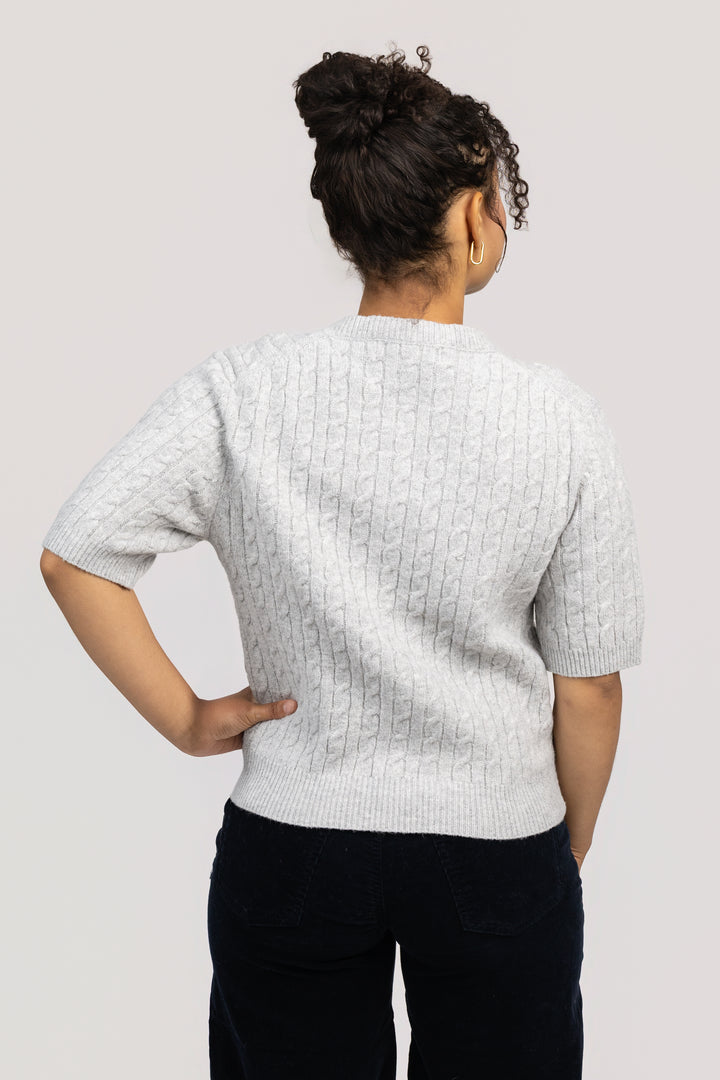 Heather Grey Etoile Cardigan