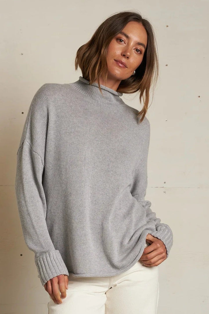 Heather Grey Nova Sweater