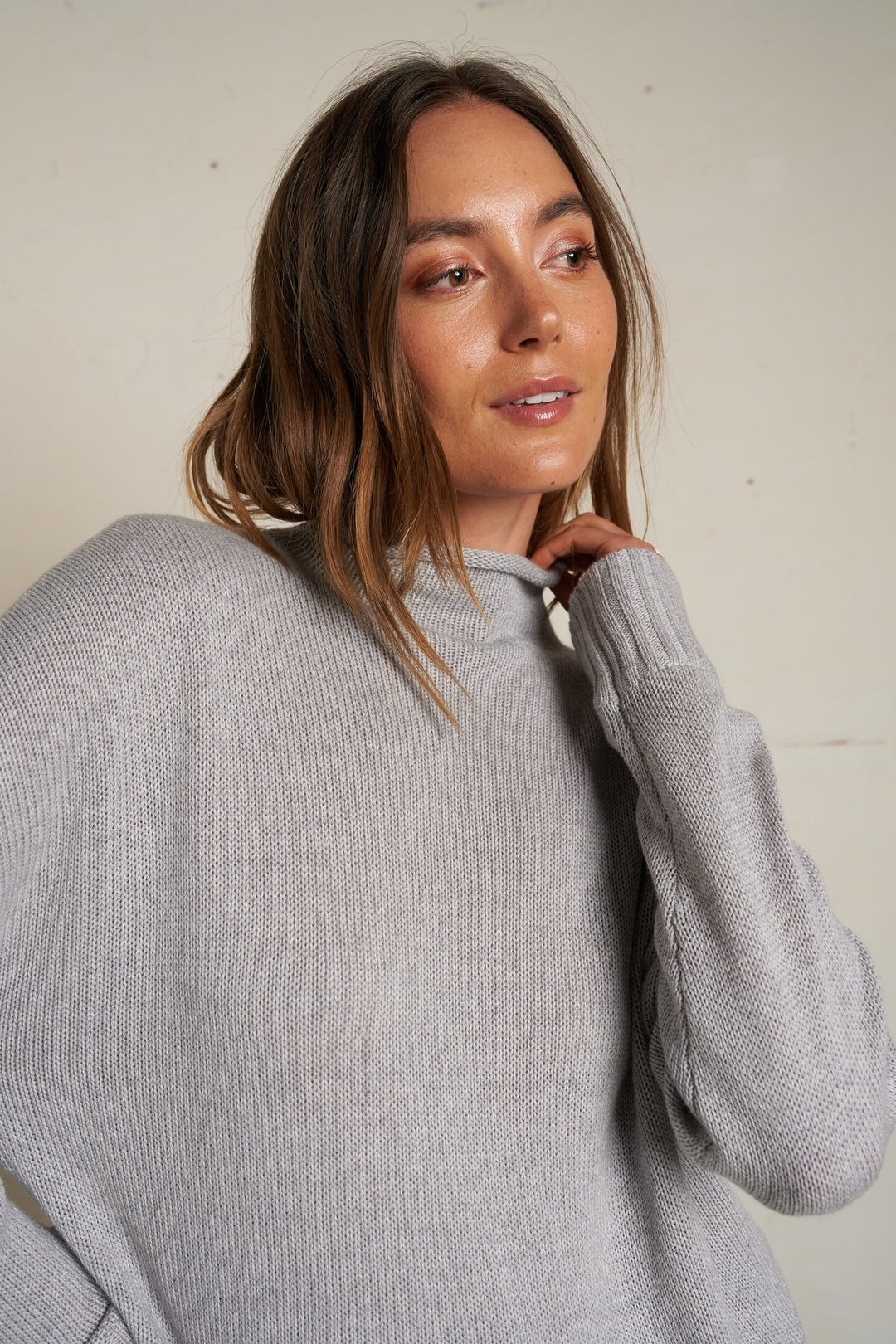 Heather Grey Nova Sweater