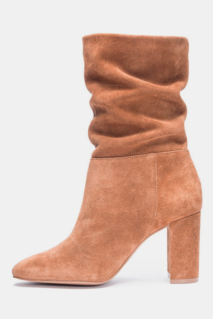 Honey Brown Kipper Suede Boot