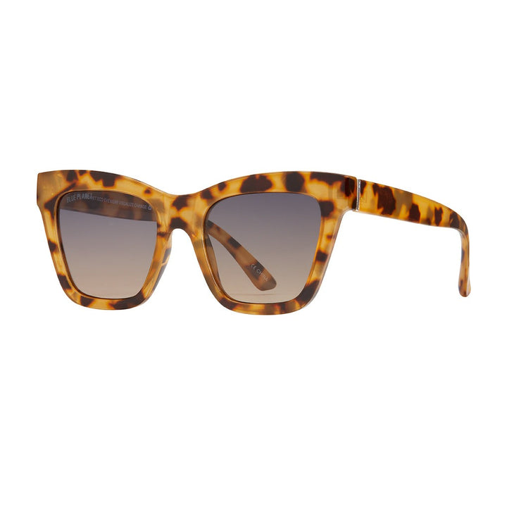 Honey Tortoise Mari Gradient Brown Polarized Sunglasses