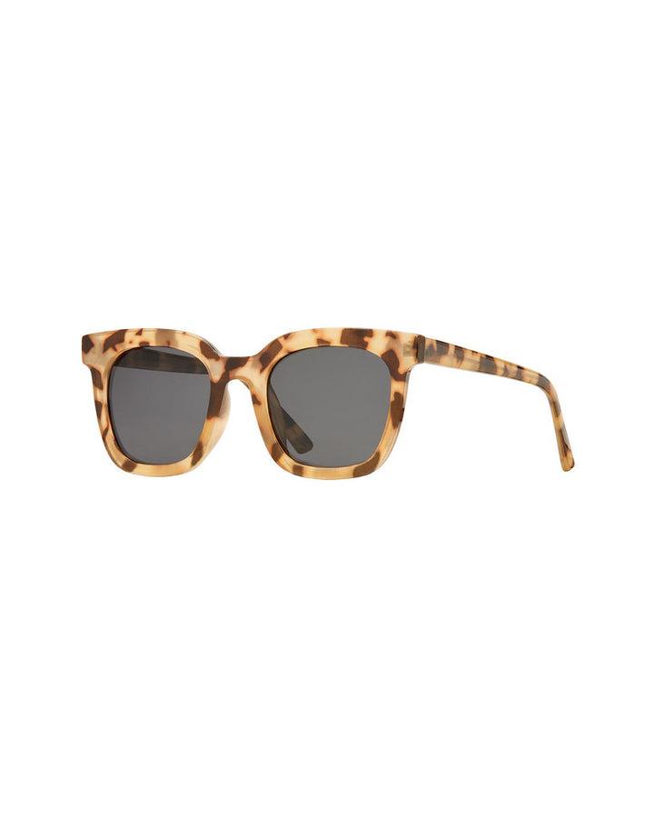 Honey Tortoise Fallon Smoke Polarized Sunglasses